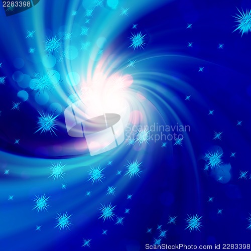 Image of Circle light twist and bokeh background. EPS 10