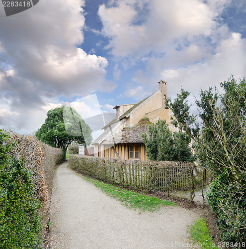 Image of village of Marie Antoinette at Versailles