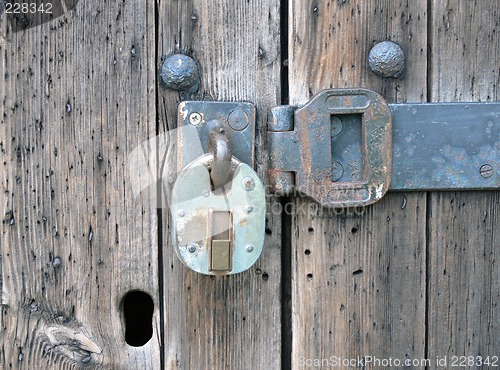 Image of church lock