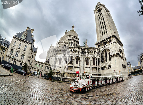 Image of The Basilica of the Sacred Heart of Paris, commonly known as Sac