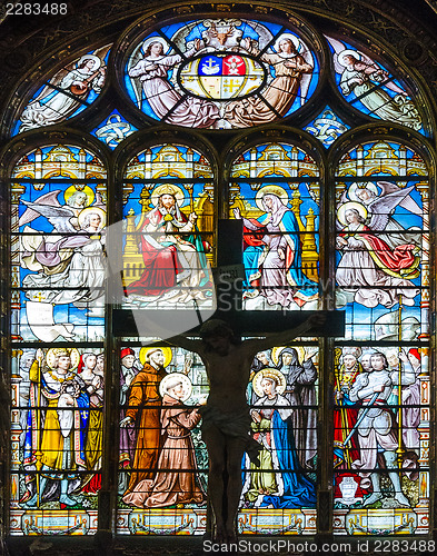 Image of Stained glass window