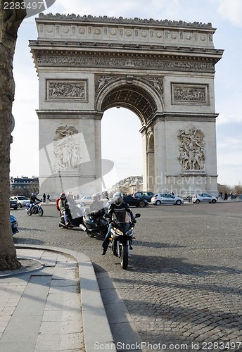 Image of The Arc de Triomphe