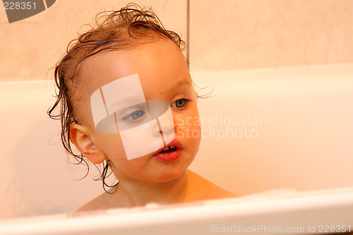 Image of In the bathroom
