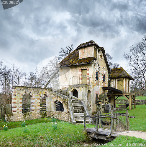 Image of village of Marie Antoinette at Versailles