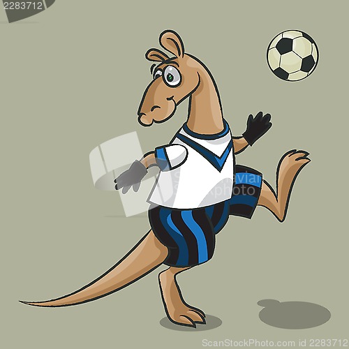 Image of Kangaroo - the football player
