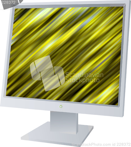 Image of monitor screen