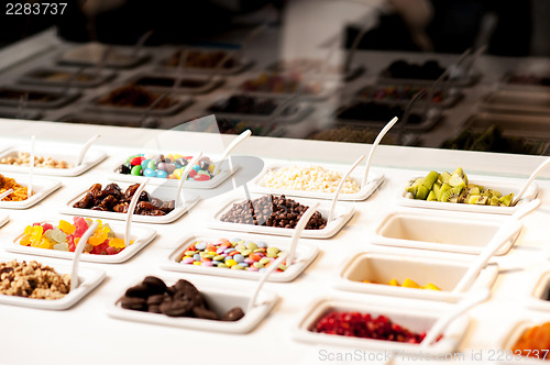 Image of Colorful toppings to add extra flavor