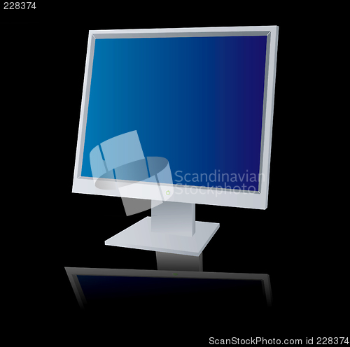 Image of monitor reflect