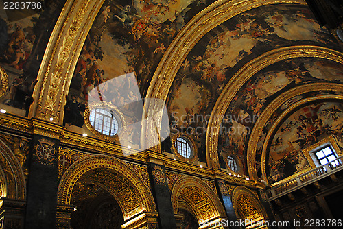 Image of Interior of St. John's Cathedral, Malta