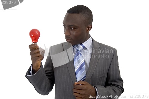 Image of Bright Red Idea