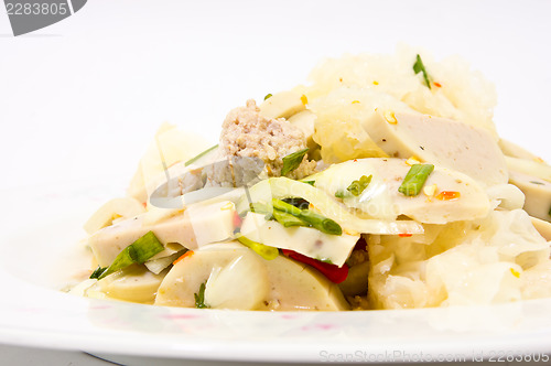 Image of White Pork Sausage Salad