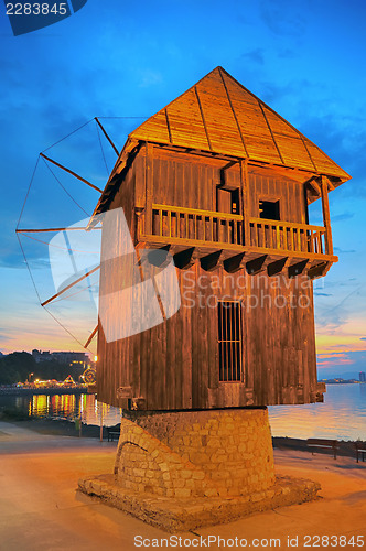 Image of old mill nessebar