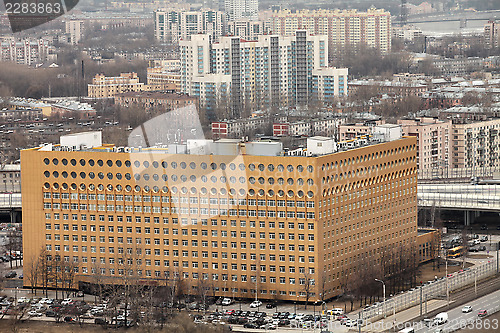 Image of golden building