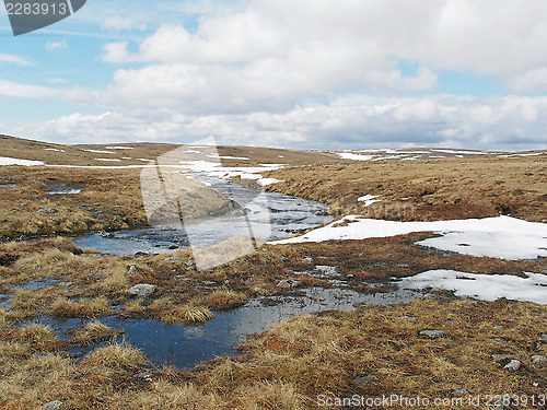 Image of Cainrgorms plateau, Scotland in spring