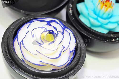 Image of Flower souvenir made of soap from Thailand