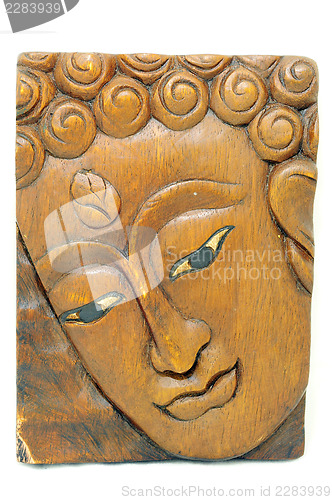 Image of Buddha portrait souvenir of Thailand