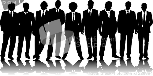 Image of office people group