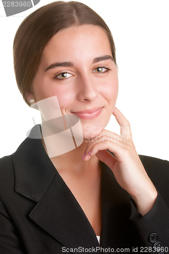 Image of Businesswoman Smiling