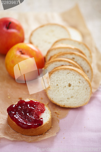 Image of confiture bread