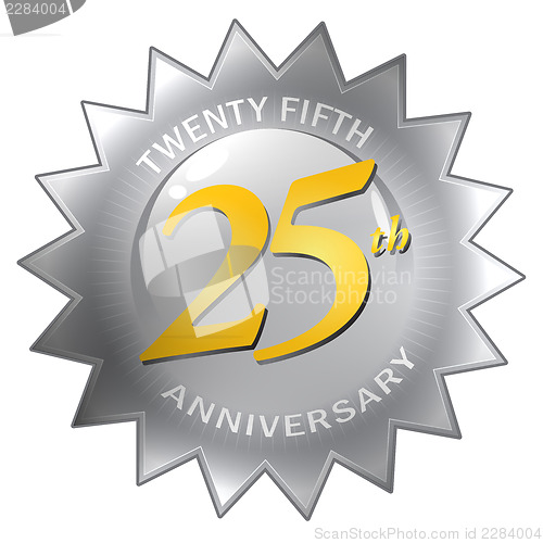Image of 25th Anniversary Seal 