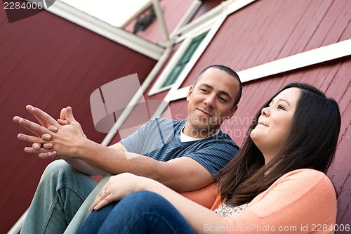 Image of Couple Talking Together