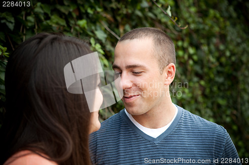 Image of Flirting Couple