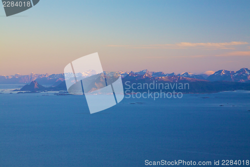 Image of Mountain panorama on Lofoten