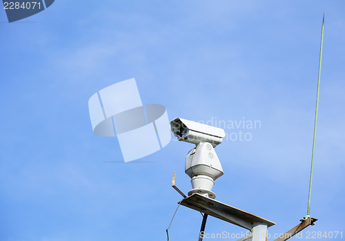 Image of Outdoor surveillance camera