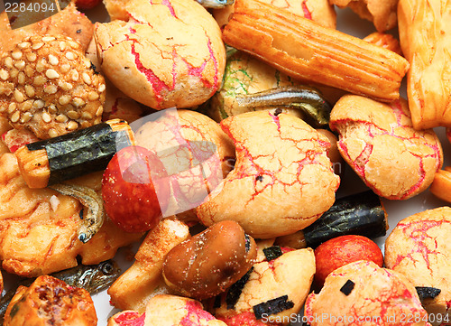 Image of Japanese traditional rice cracker