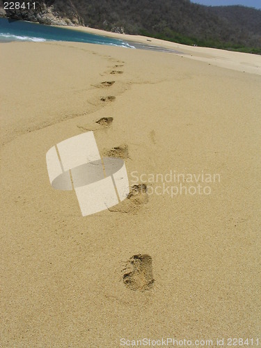 Image of Foot traces