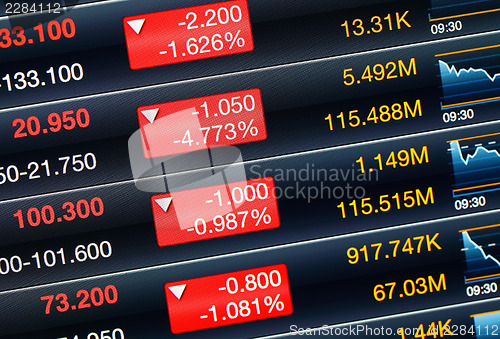 Image of Recession of stock market