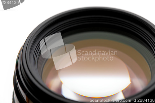 Image of Camera lense close up 