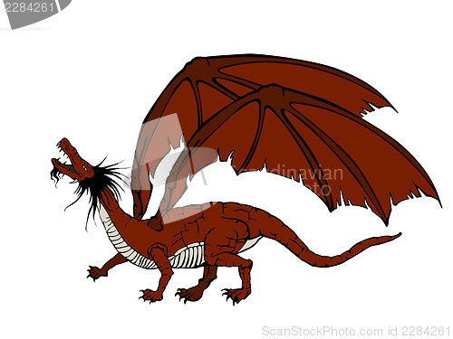 Image of Red dragon