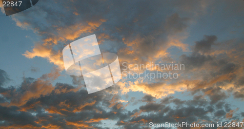 Image of evening sky