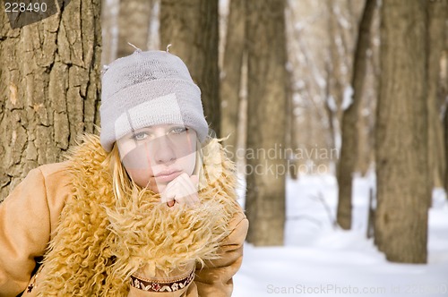 Image of Girl in the forest