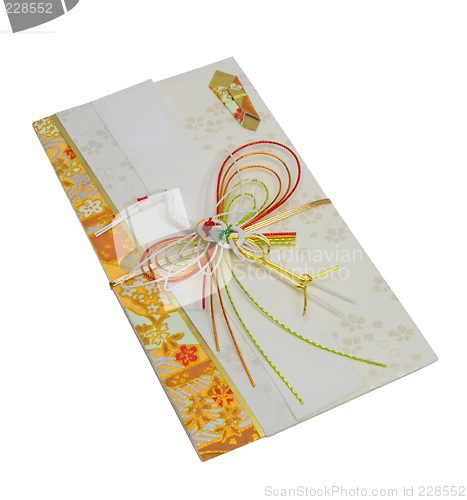 Image of Japanese festive envelope