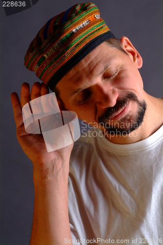 Image of listening man