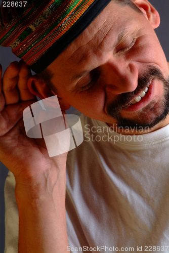 Image of listening man