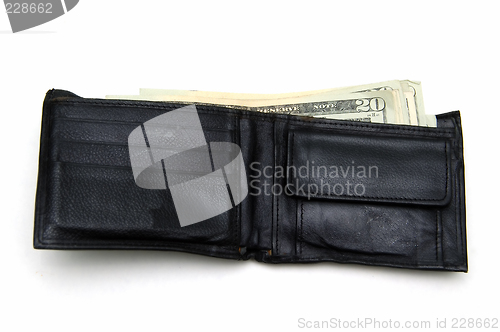 Image of Wallet with money