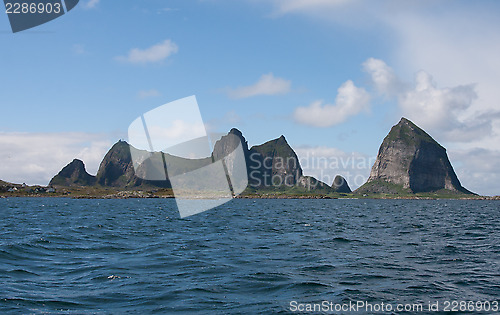 Image of Mountain in the sea