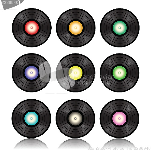 Image of vinyl records