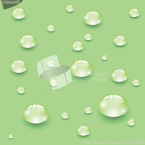 Image of water drops