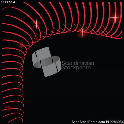 Image of laser background
