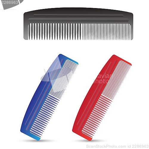 Image of  set of combs