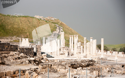 Image of Ancient ruins in Israel travel