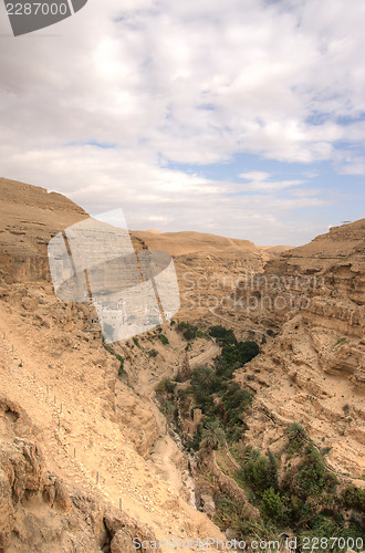 Image of Saint George monastery in judean desert