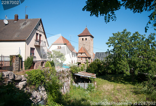 Image of Dambach la Ville Alsace town