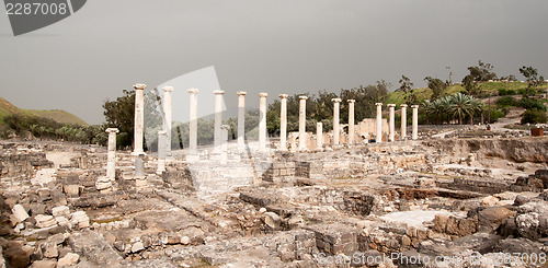 Image of Ancient ruins in Israel travel