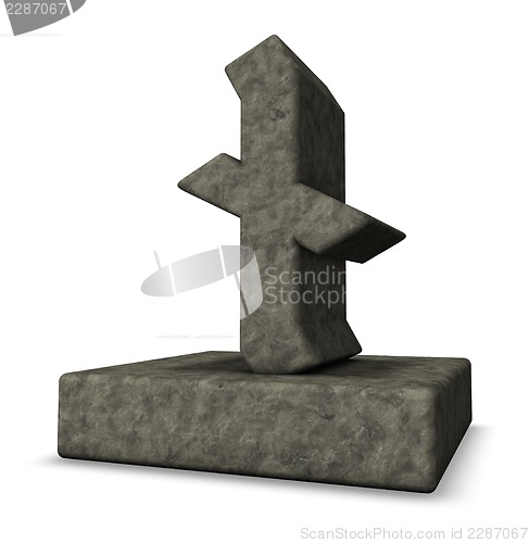 Image of stone rune