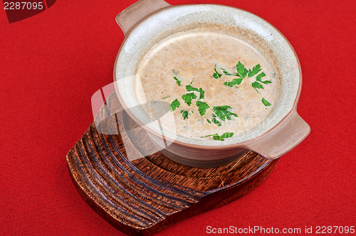 Image of Mushroom cream  soup